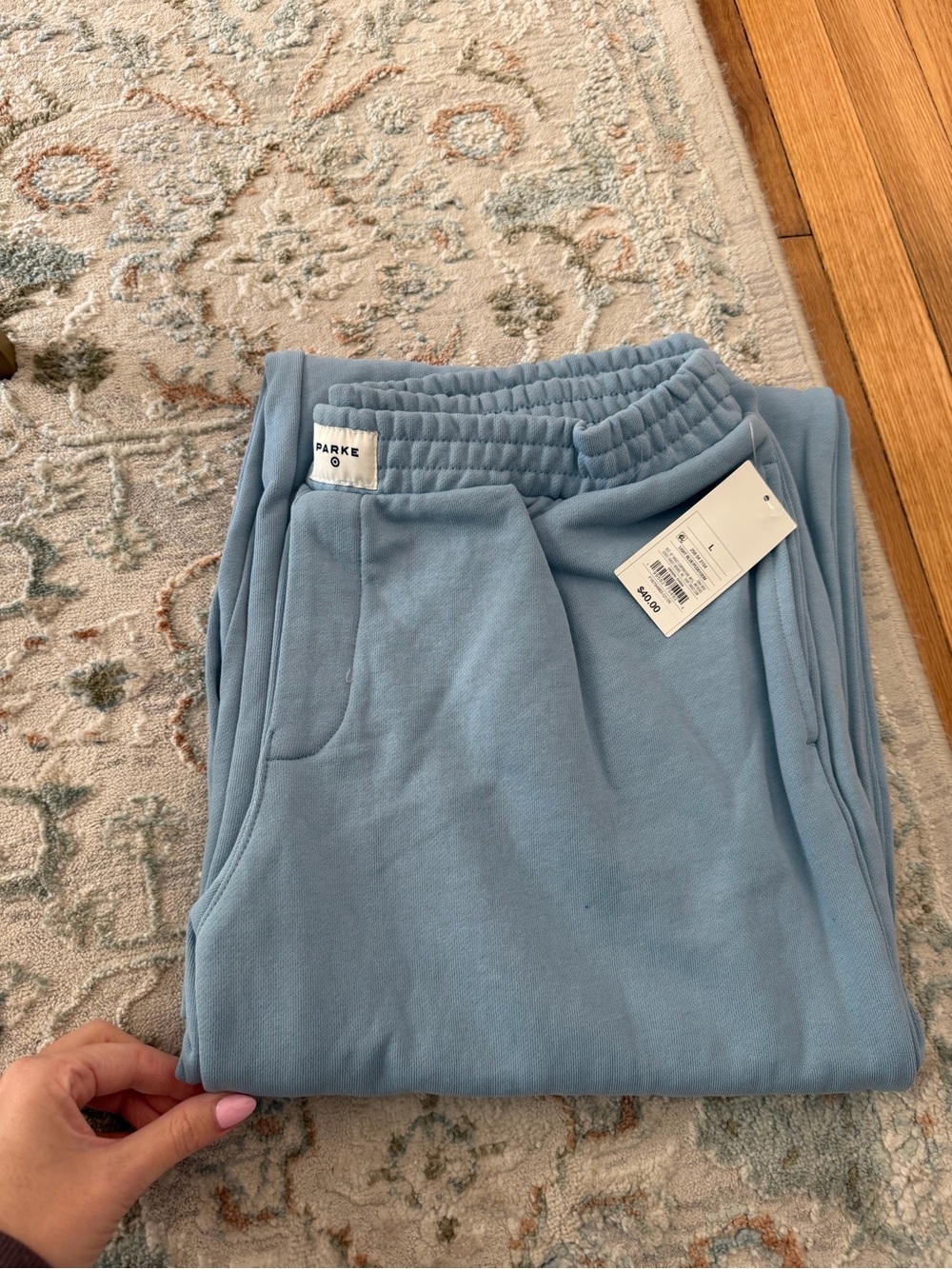 Target High Rise Boxer Sweatpants!